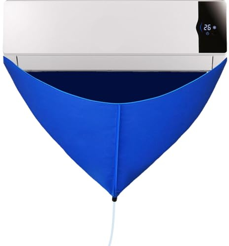 Kit De Housse De Nettoyage Pour Climatiseur, Nettoyage Étanche Pour Climatisation Split, Kit Nettoyage AC, Housse Nettoyage Mural, Pour Les Amis, La Famille, Les Collègues