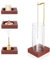 PBUSPU Porte D'encens Bâton, Amovible Base en Bois, Porte-Encens Moderne pour Décoration de Bureau à Domicile, Yoga, Méditation