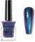 NLFOX Holographic Nail Polish - 15ml Chameleon Blue and Purple Glossy Shiny Varnish - Shimmer Chrome Nail Art - No Need Cure for Women DIY at Home