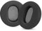 TaiZiChangQin Cuscinetti auricolari di ricambio compatibili con cuffie Philips SHM1900, SHM 1900, SHP1900, SHL3300, SHP8000, ISK960B, in tessuto, colore nero