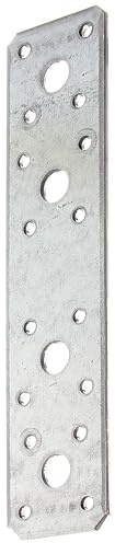 Alberts 836412 Flachverbinder | sendzimirverzinkt | 180 x 40 x 3,0 mm | 50er Set