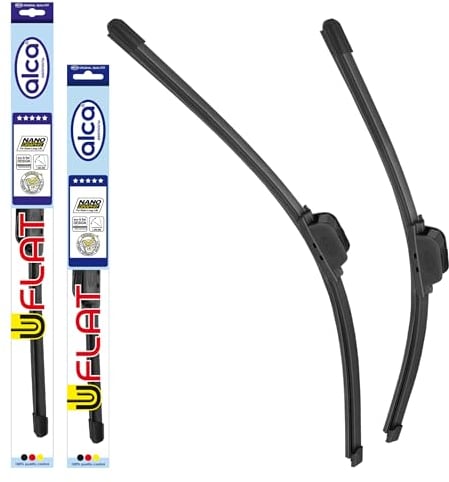 alca® Scheibenwischer Set passend für VOLVO 850/850 Kombi/854/855 (06.1991-10.1997) U-FLAT Flachbalkenwischer