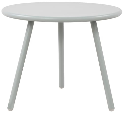 CLP Couchtisch Berea I Runder Loungetisch für draußen und drinnen I Gartentisch wetterfest und UV-beständig I Outdoor Beistelltisch, Farbe:türkis