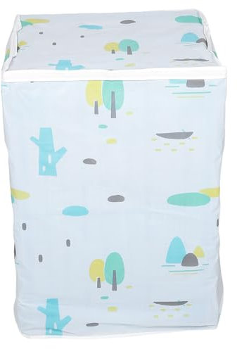 KITANDOVE Housse De Pour Machine à Laver à Chargement Par Dessus Couvercle Anti-dust Peva Avec Design Pratique Pour Laveuse Et Sèche-linge