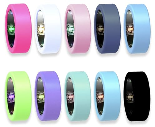 SEEHOM 10 Pack Ring Cover Replacement for Oura Ring