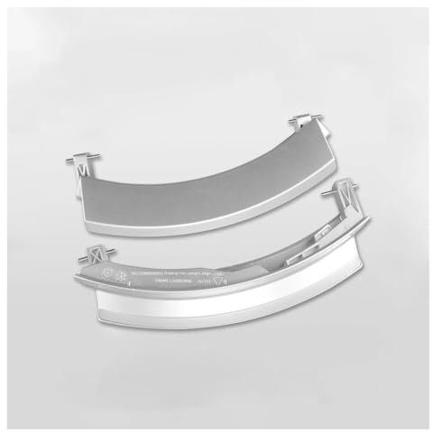 Aqkhougty Washing Machine Door Handle 9000331939 9000389973 9000534076 ,compatible For Siemens Washing Machine Handle Replacement(Silver)