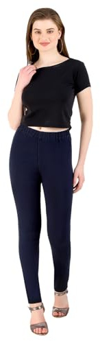 Flexarise Women’s Skinny Fit Jeggings – High Waisted Stretch Denim Jeans for Women UK with Elasticate d Waist & Pockets – Pull On Casual Trousers