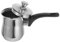 Mikikit Cafetera Turca Pequeño Acero Cafetera Para Estufa Espuma Café Cafetera De Camping Cafetería De Esmalte Al Horno Salsa Pequeña Cafetera Antigua Olla De Mano Cezve Plata Baquelita