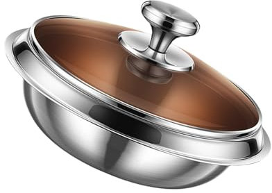 Set di stoviglie in acciaio inox 304, piatti da portata per picnic e campeggio, set di stoviglie per feste per esterni e interni