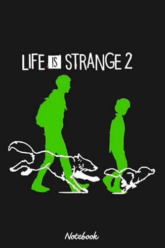 Life is Strange 2 Two Wolves Notebook: Notebook, sketchbook_ 6x9 inches, 120 dotted pages, planner, journal, organiser, bullet journal