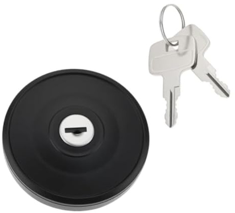 FUANA Verriegelbarer Tankdeckel für C3 und Pluriel, für Dacia Duster 2010-2018 und Logan MCV 2010-2023, OE POLC10106 mit zwei Schlüsseln