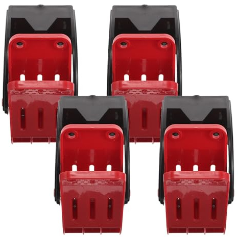Mikikit Car Floor Mat Holder Clips 4Pcs Non-Slip Spring Clamps for Car Wash Shops and Detailing Accessories Wall Mounted