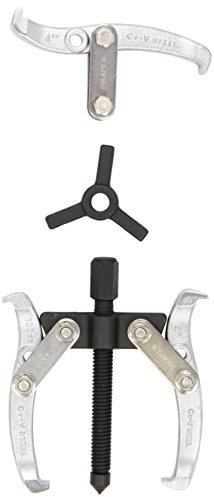 Draper 25994 Twin and Triple Leg Reversible Puller, 78mm Reach x 100mm Spread , Blue