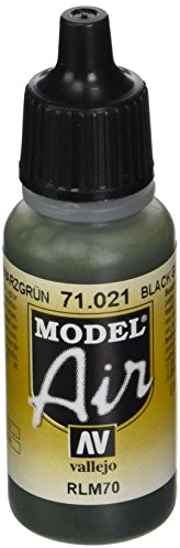 Vallejo Model Air 17 ml Acrylic Paint - Black Green