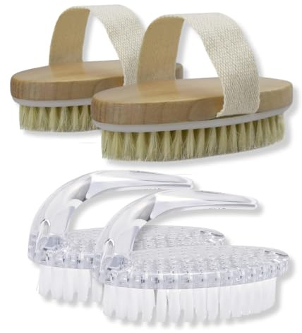Mabua Rengöring och inåtväxande hårborste – 2-pack