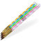 OCIBEL - Lot 5 Pinceaux Acrylique Taille 4, 6, 8, 10, 12 pour Manucure, Faux Ongles et Nail Art