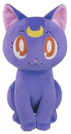 Banpresto 9.8 Sailor Moon HQ Plush Doll Luna by Banpresto