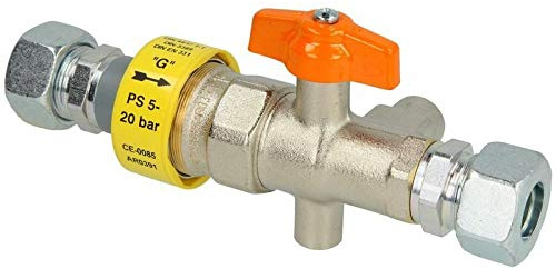 GOK Hauptabsperreinrichtung PS 5 bis 20 bar, RVS 18 x RVS 18