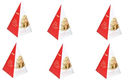 Weihnachtsdeko Zuckerpyramide Engel 6er Pack