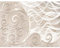 Runa Art Fototapeten 396 x 280 cm Abstrakt Blumen - Vlies Wanddekoration Wohnzimmer Schlafzimmer - Deutsche Manufaktur - Beige 9193012a