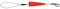 Runpotec 9120045475821 - Pasacables con gancho (4 unidades)