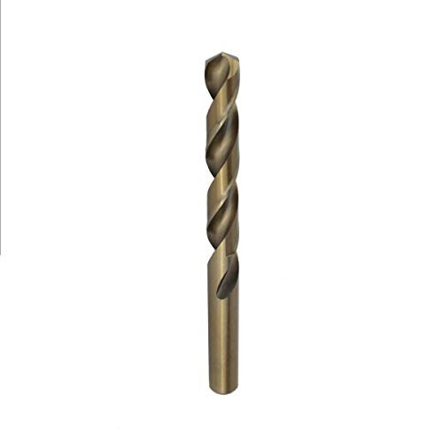 Weischer® - HSS-Co Spiralbohrer Ø 13,0 mm | 10 Stück | Stahlbohrer Metallbohrer Eisenbohrer | Cobald Bohrer für Metall, Stahl, Aluminium, Edelstahl | stabil & bruchfest