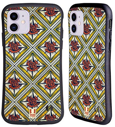 Head Case Designs Modèle De Rose Boussole Coque Hybride Compatible avec Apple iPhone 11