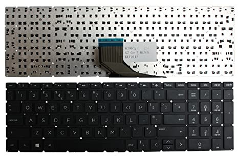 Power4Laptops Regno Unito Nero Tastiera Sostitutiva per Portatili Compatibile con HP Notebook PC 250 G7