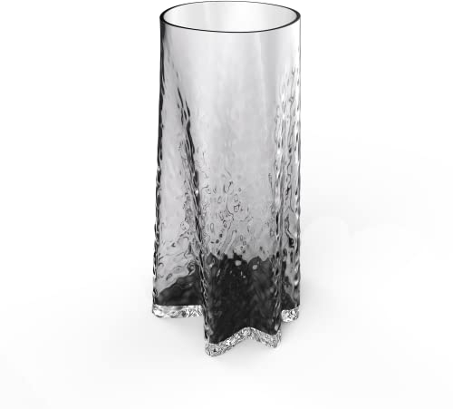 Cooee Design Gry Vase 30cm Smoke, Glasvase, Tulpenvase, Aschefarbe