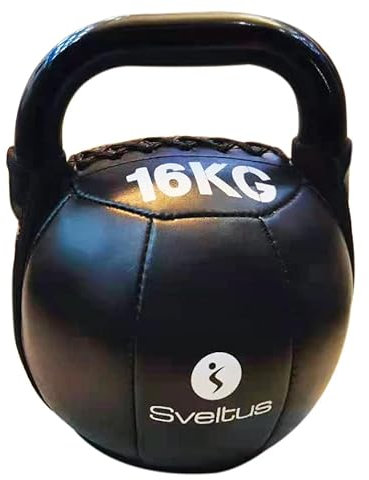 Soft Kettlebell PU Schwarz 16 kg