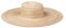 HHVDVCJK Chapeau de Paille à Grand Bord pour Femme Chapeau de Plage surdimensionné Chapeau de Protection UV 15cm Brim