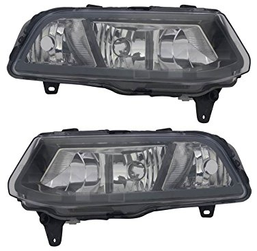 HZ-DESIGN 1 Satz Nebelscheinwerfer mit Tagfahrlicht NSW + TFL Set Links und Rechts kompatibel mit Polo 6C ab 04/2014
