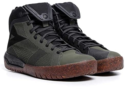 Dainese Metractive Air Shoes, Stivali da Motocicletta Uomo, Grape-Leaf/Nero/Gomma Naturale, 41 EU