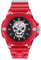 Philipp Plein Herren Analog Quarz Uhr mit Silikon Armband PWWAA0223