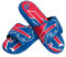 FOCO Buffalo Bills NFL Colorblock Big Logo Gel Slide Blue red Badelatschen Hausschuhe - L