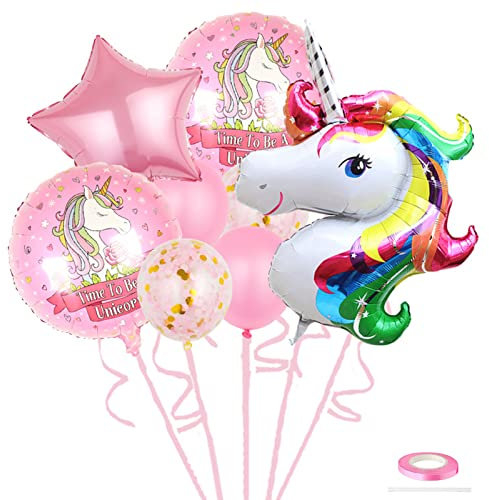 Catelves Einhorn Luftballons, Einhorn Ballon, Luftballon Einhorn, Luftballons Einhorn, Folienballon Einhorn, Folienballon Einhorn Helium, Einhorn Kindergeburtstag, Einhorn Party Deko Kindergeburtstag