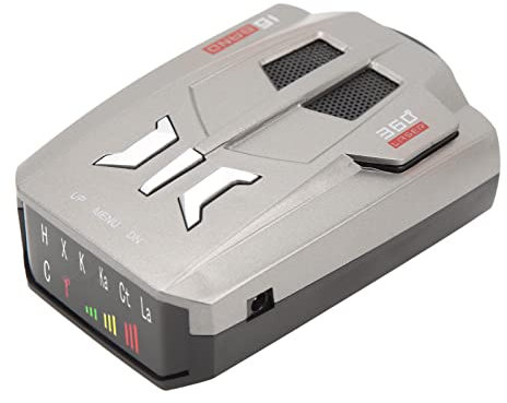 Car Radar Detector, Car Radar Detector Real Time Voice Prompt Universal 360° GPS Accurate Long Range Detection Speed Radar Tester