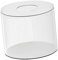 JISADER Befüllbarer Acryl Tortenständer Transparenter, Acryl Klarer Kuchenständer, Round Clear Acrylic Cake Stand, Kuchenständer Cupcake Display Riser für Geburtstag, Hochzeit, Party, 15x15CM