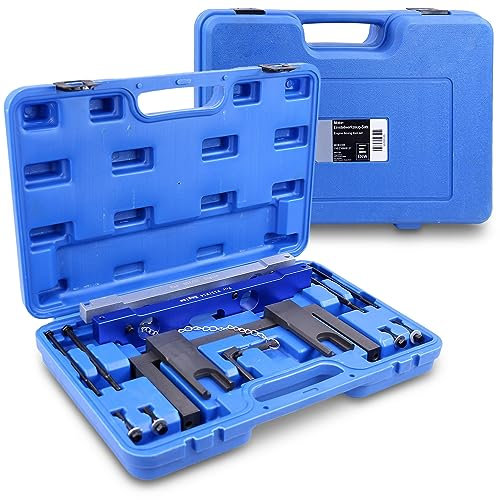 ENVA Motor Einstellwerkzeug Satz Präzise Einstellungen für BMW Nockenwellen und Zahnriemen Kfz Motor Nockenwelle Arretierwerkzeug