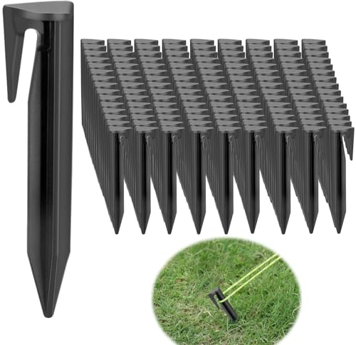 Erdnägel für Mähroboter Begrenzungskabel, 150 Stück Heringe Mähroboter, Erdhaken Mähroboter, Begrenzungskabel Nägel, Erdanker Erdspieße Haken Nägel, Rasenroboter Begrenzungskabel Begrenzungsdraht