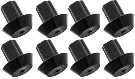 WB2K101 Rubber Feet Replacement for Range Burners Grate Gas Stove Top Cooktop Burners Grates WB02T10461 AP2622260 PS241358 Prevent Scratches On Range Cooktop with Grate Foot Pad