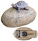 Memeyou Faux Rock Cachette de Clé Décoration Coffre-fort Support pour Extérieur Cour Jardin Extérieur Grande Taille Design Cachette Clé de rechange Boîte de serrure Tortue