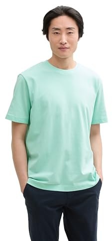 Tom Tailor Herren 1042510 T-Shirt, 37105 - Bright Mint Green, XXL EU
