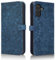 Succtopy Funda para Samsung Galaxy A26 5G PU Cuero Flip Carcasa Fundas Móvil de Tapa Libro con Cierre Magnético Flip Wallet Cover Case para Samsung Galaxy A26 5G Azul