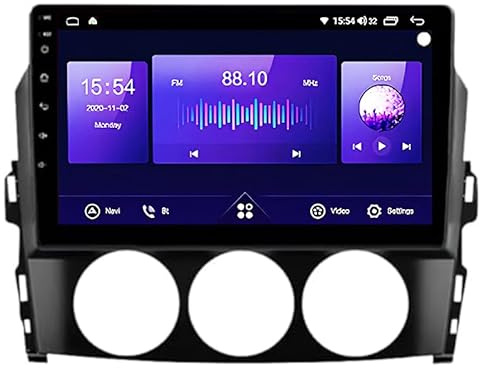 LOVVEEUV Android 15 Car Multimedia Radio 9 Zoll Navigations GPS Autoradio Für Mazda MX-5 MX5 III 3 NC 2008-2015 Carplay Player Navigations GPS Radio-Videoempfänger Bluetooth Lenkradsteuerung