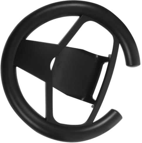 OUNONA Rennlenkrad Ersatzlenkrad mit Komfortablem Griff aus Kunststoff für Realistische Gaming Erfahrung für Rennspiele Geeignet für PC und Konsolen
