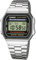 Casio Armbanduhr A168WA-1YES (B x H) 36.30 mm x 38.60 mm Silber Gehäusematerial=Kunstharz Material (Armband)=Edelstahl