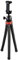 Hama Trépied FlexPro (pour smartphone, GoPro et appareils photo, avec pieds articulés, hauteur de 27 cm) Noir/Rouge