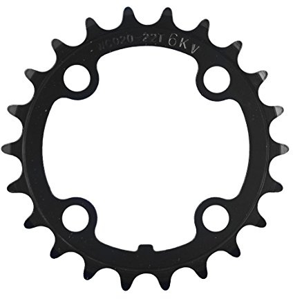 FSA Unisex Adult Steel 3x10 Mtb Chainring - Silver, 64 × 22T (Shim)