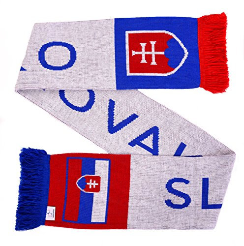 Euroscarves Slowakei Slovensko Slovakia Fußball Strickschal